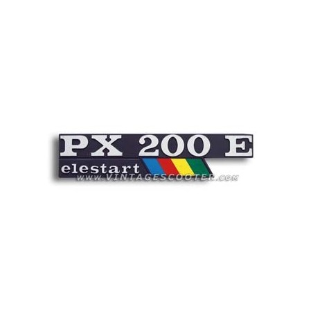 Emblême aile Vespa PX 200 E Elestart